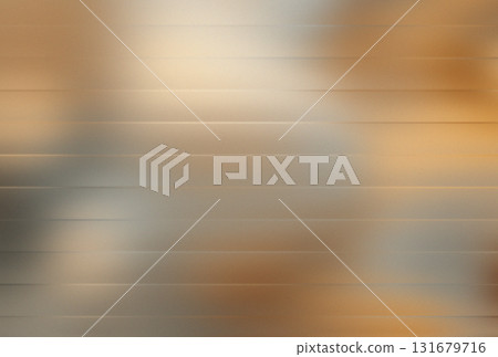 Orange Beige Gray Abstract Horizontal Blurred Gradient Texture Background 131679716