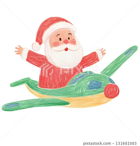 聖誕老人在飛機上 聖誕老人在飛機上 131681083