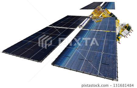 Navigation satellite isolated Navigation satellite isolated 131681484