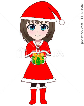 Girls Santa 131681587