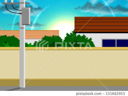 早上在住宅區 早上在住宅區 131682953