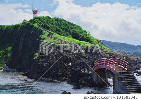 夏季津輕半島：高野崎燈塔與散步道 131683345