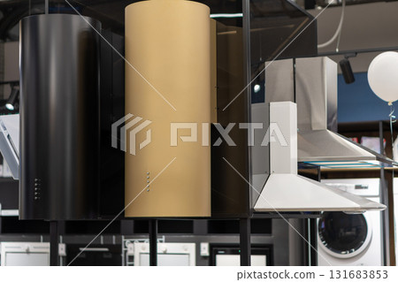 Kitchen hoods on display 131683853