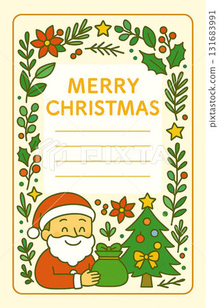 聖誕留言卡 131683991