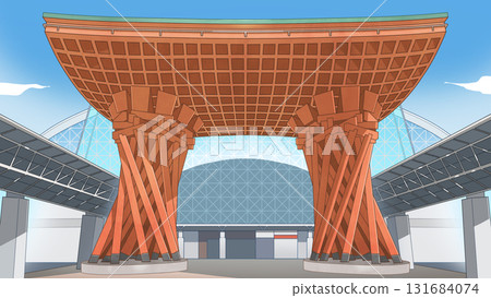 車站[背景] 131684074