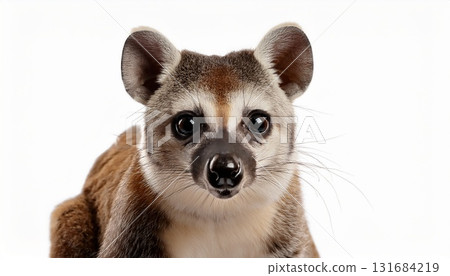 raccoon on white background 131684219