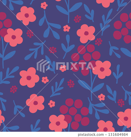 Abstract mulberry hand drawn illustrations. Seamless vector pattern for textile design, fabric ornament. Mulberry background. Abstract mulberry hand drawn illustrations. Seamless vector pattern for textile design, fabric ornament. Mulberry background. 131684984