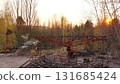 City of Pripyt near Chernobyl nuclear power plant 131685424