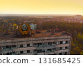 Ghost town Pripyat near Chernobyl NPP, Ukraine 131685425