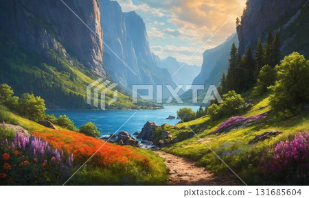 View of Lake Powell from the observation deck View of Lake Powell from the observation deck 131685604