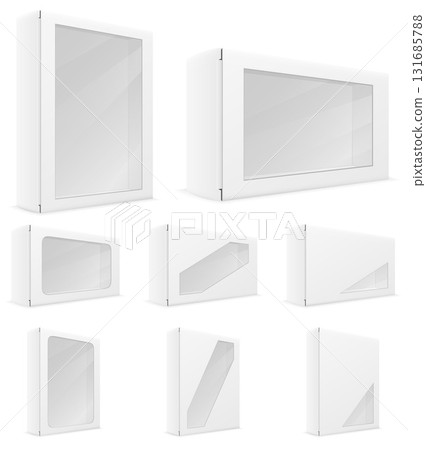 packaging boxes cartoon stock vector illustration 131685788