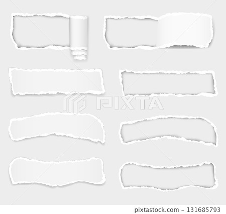 pieces of torn paper cartoon stock vector illustration pieces of torn paper cartoon stock vector illustration 131685793
