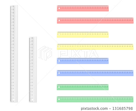 school transparent colored ruler cartoon stock vector illustration school transparent colored ruler cartoon stock vector illustration 131685798