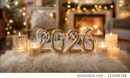 2026 New Year decorations 131686166
