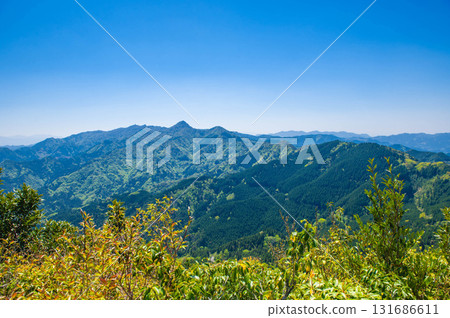 The summit of Mt. Karasako 131686611