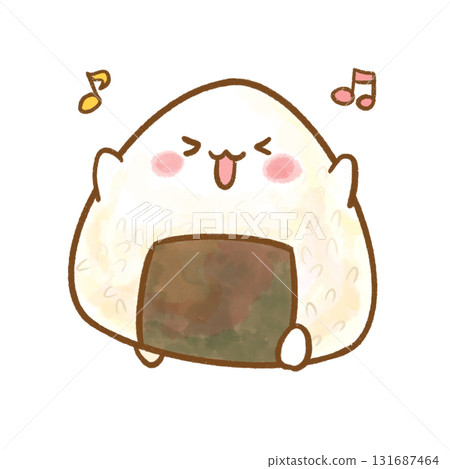 Singing Rice Ball Character 131687464