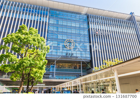 Fukuoka Hakata Station Hakata Exit *Some soft focus Fukuoka Hakata Station Hakata Exit *Some soft focus 131687700