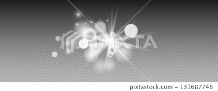 Radiant light effect burst element. Central star with surrounding circles, rings, beams, glimmers creating luminous cluster. Vector bright magical object with glow components. Radiant light effect burst element. Central star with surrounding circles, rings, beams, glimmers creating luminous cluster. Vector bright magical object with glow components. 131687748