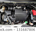Light vehicle engine room 131687806