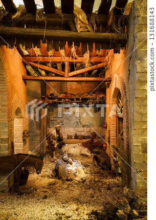 Holy Family Nativity Scene 131688143