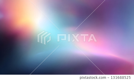 Blurred gradient background with soft glowing colors and dreamy tones. 131688525