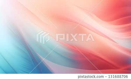 Blurred gradient background with soft glowing colors and dreamy tones. 131688706