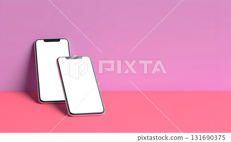 smartphone handphone phone with transparent screen cutout on bright background, PNG file. Mockup template for artwork design. Copy text space smartphone handphone phone with transparent screen cutout on bright background, PNG file. Mockup template for artwork design. Copy text space 131690375