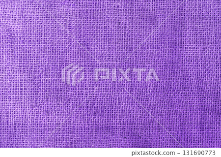 texture fabric burlap for sewing violet, purple background color macro texture fabric burlap for sewing violet, purple background color macro 131690773