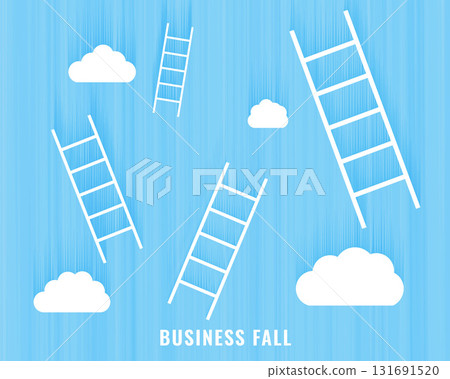 motivational business ladder concept background with heaven cloud motivational business ladder concept background with heaven cloud 131691520