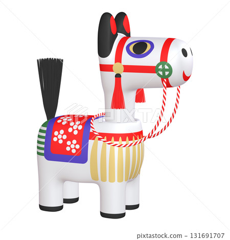 十二生肖插畫素材:馬年,馬搖頭娃娃(1_5) 十二生肖插畫素材:馬年,馬搖頭娃娃(1_5) 131691707