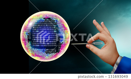 Tech Bubble Risk Tech Bubble Risk 131693049