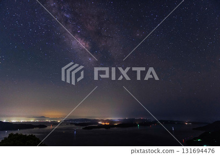 從龍道山展望台看到的星空 131694476