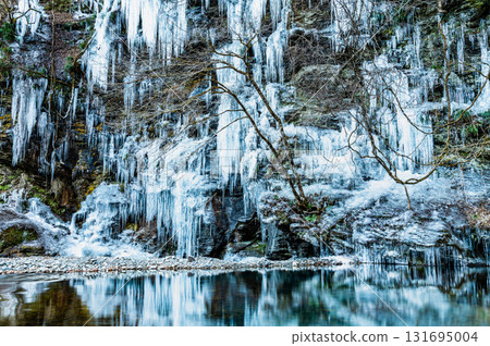 埼玉縣秩父市埼玉縣埼玉町的冰柱 131695004