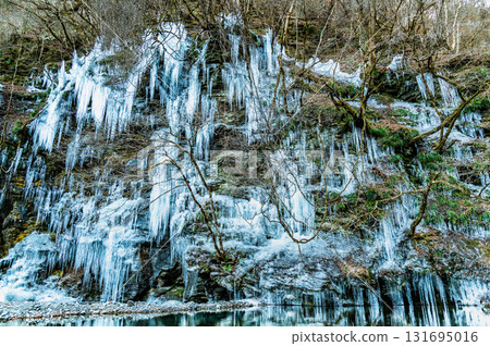 埼玉縣秩父市埼玉縣埼玉町的冰柱 131695016