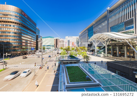 福岡博多站博多口全景 131695272