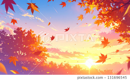 Dusk of autumn 131696545