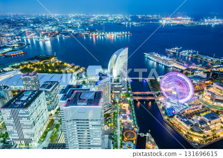 Night view of Yokohama 131696615