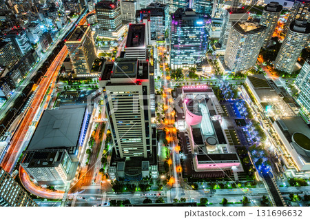 Night view of Yokohama 131696632
