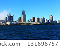 View of the high-rise apartment complexes in the Harumi area from Toyosu Park 131696757