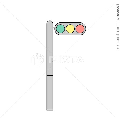 Simple traffic light icon Simple traffic light icon 131696901