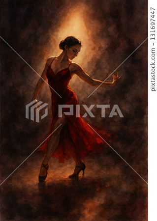 烈焰之舞　舞者在光影中的靈魂釋放 131697447