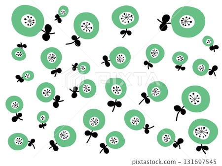 斯堪的納維亞風格可愛花朵 斯堪的納維亞風格可愛花朵 131697545