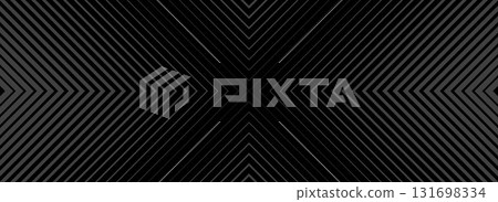 Linear arrow halftone background. Striped cross shape gradient texture. Line arrows center pointing. Vector masculine sporty wallpaper. Thin to thick triangle backdrop for poster, cover, banner Linear arrow halftone background. Striped cross shape gradient texture. Line arrows center pointing. Vector masculine sporty wallpaper. Thin to thick triangle backdrop for poster, cover, banner 131698334