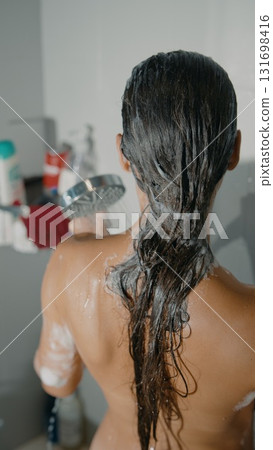 Enjoy a Relaxing Shower Experience with an Invigorating Hair Care Routine for Ultimate Relaxation Enjoy a Relaxing Shower Experience with an Invigorating Hair Care Routine for Ultimate Relaxation 131698416