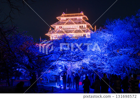 <福岡縣>舞鶴公園～點燈櫻花盛開 131698572