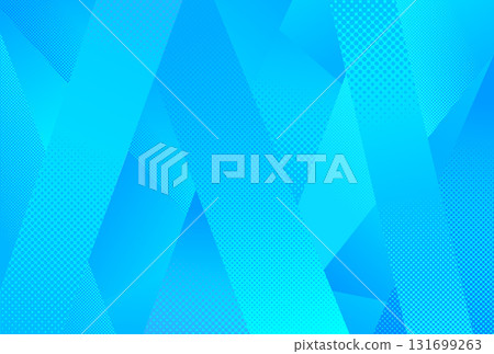 Background material blue light blue gradation pattern dot diagonal pop background 131699263