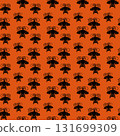 Halloween Seamless Patterns Orange Black Digital Paper 131699309