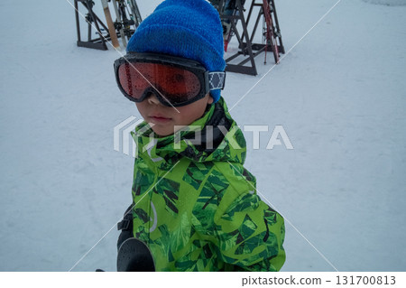 滑雪 兒童 孩子 131700813