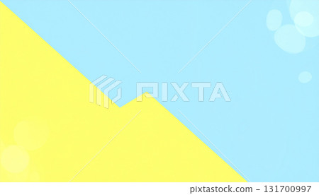 藍色和黃色抽象幾何背景 131700997