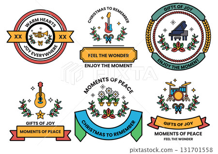 The image is a collection of six different designs 131701558